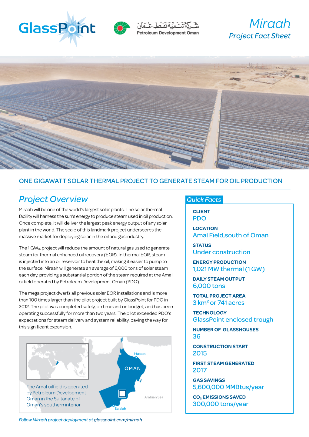 GPS15 09 Miraah Fact Sheet A4 Rev A.Indd