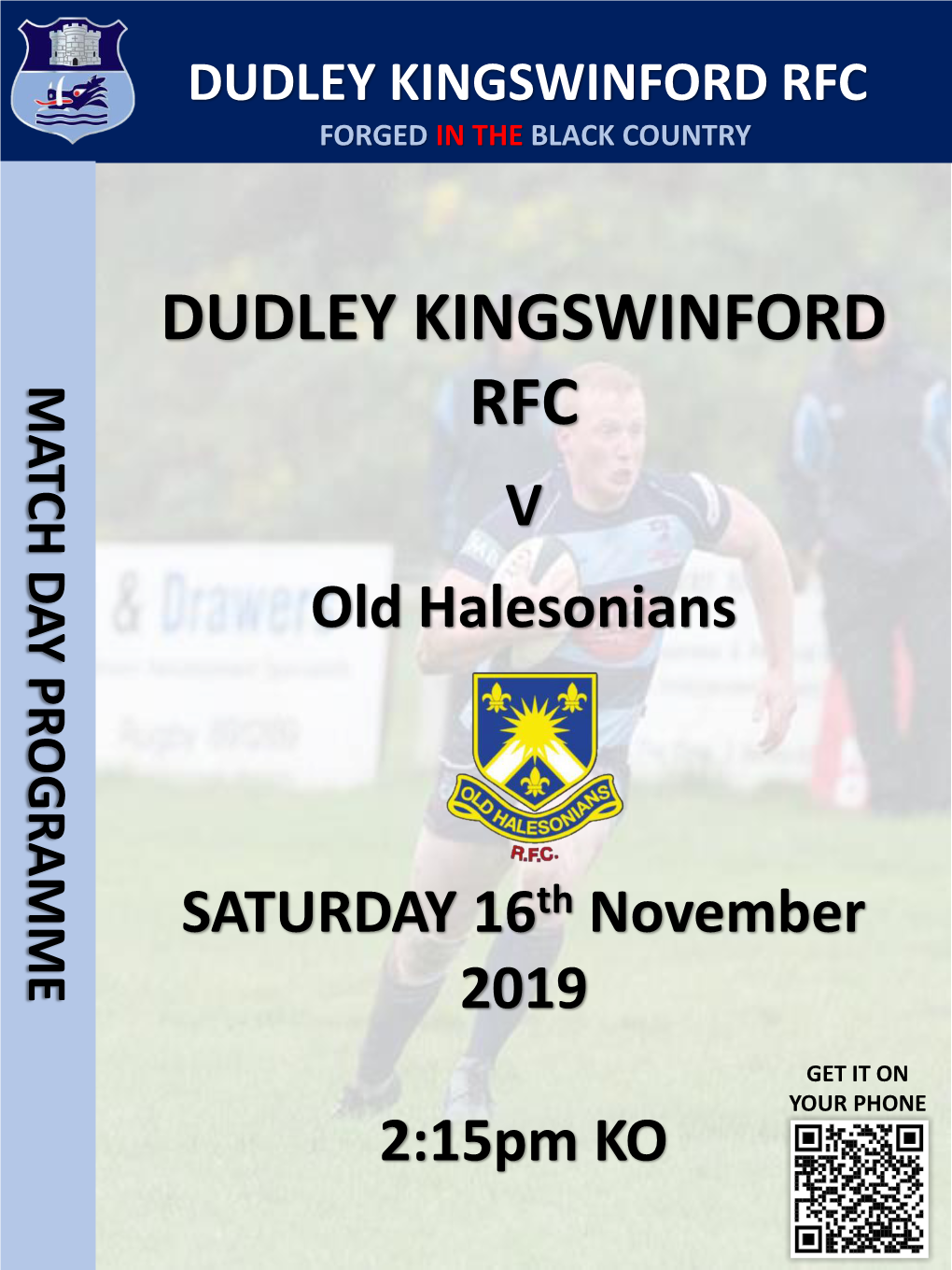 Dudley Kingswinford Rfc Forged in the Black Country