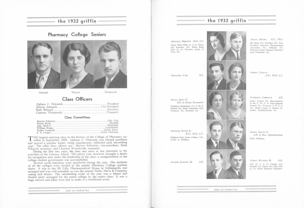 CCD 1932 Yearbook