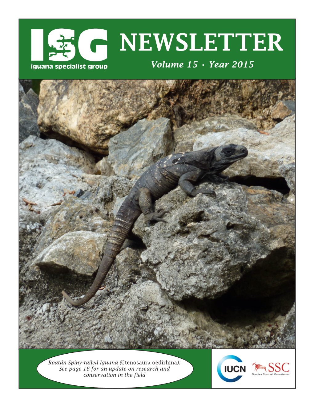 NEWSLETTER Volume 15 • Year 2015