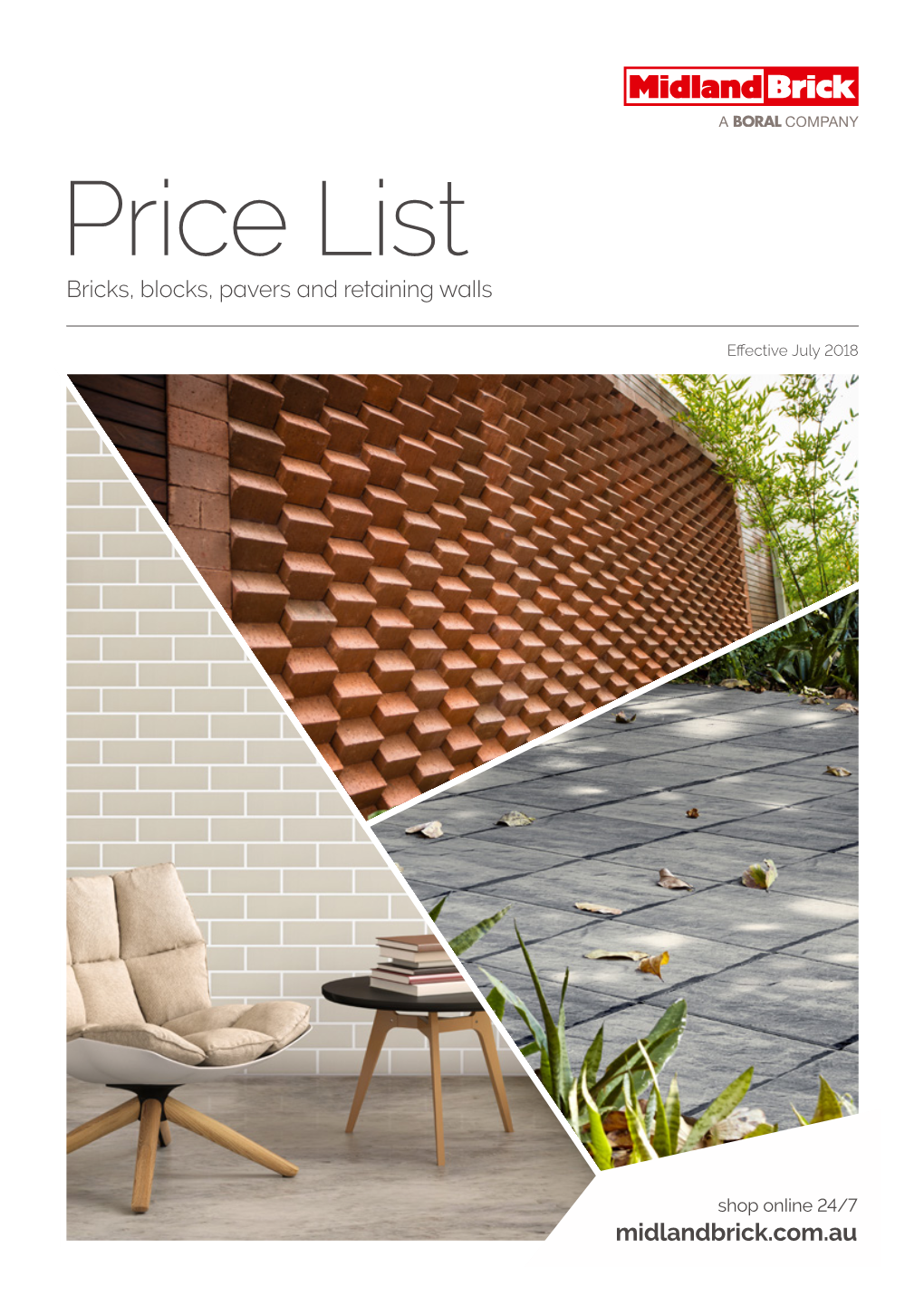 Price List Bricks, Blocks, Pavers and Retaining Walls