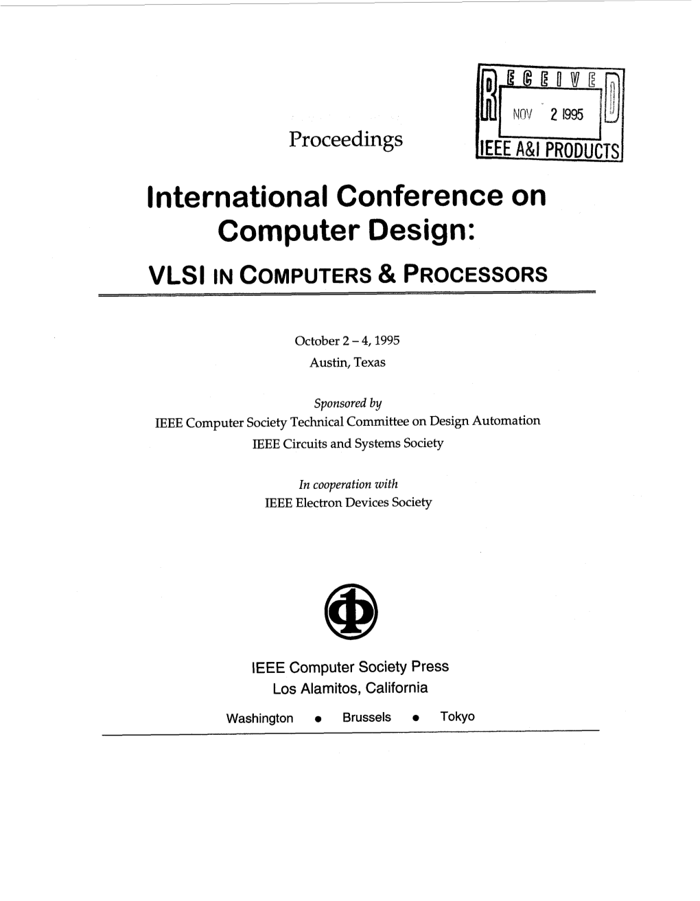 Vlsi in Computers & Processors