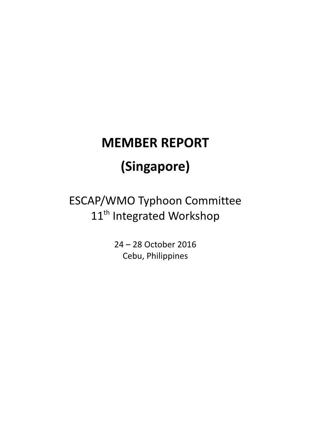 ESCAP/WMO Typhoon Committee