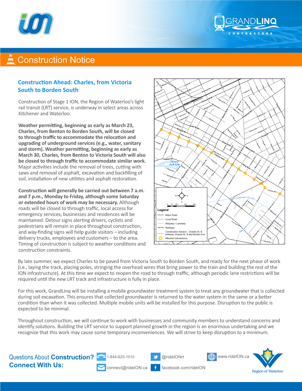 ION Construction Notice