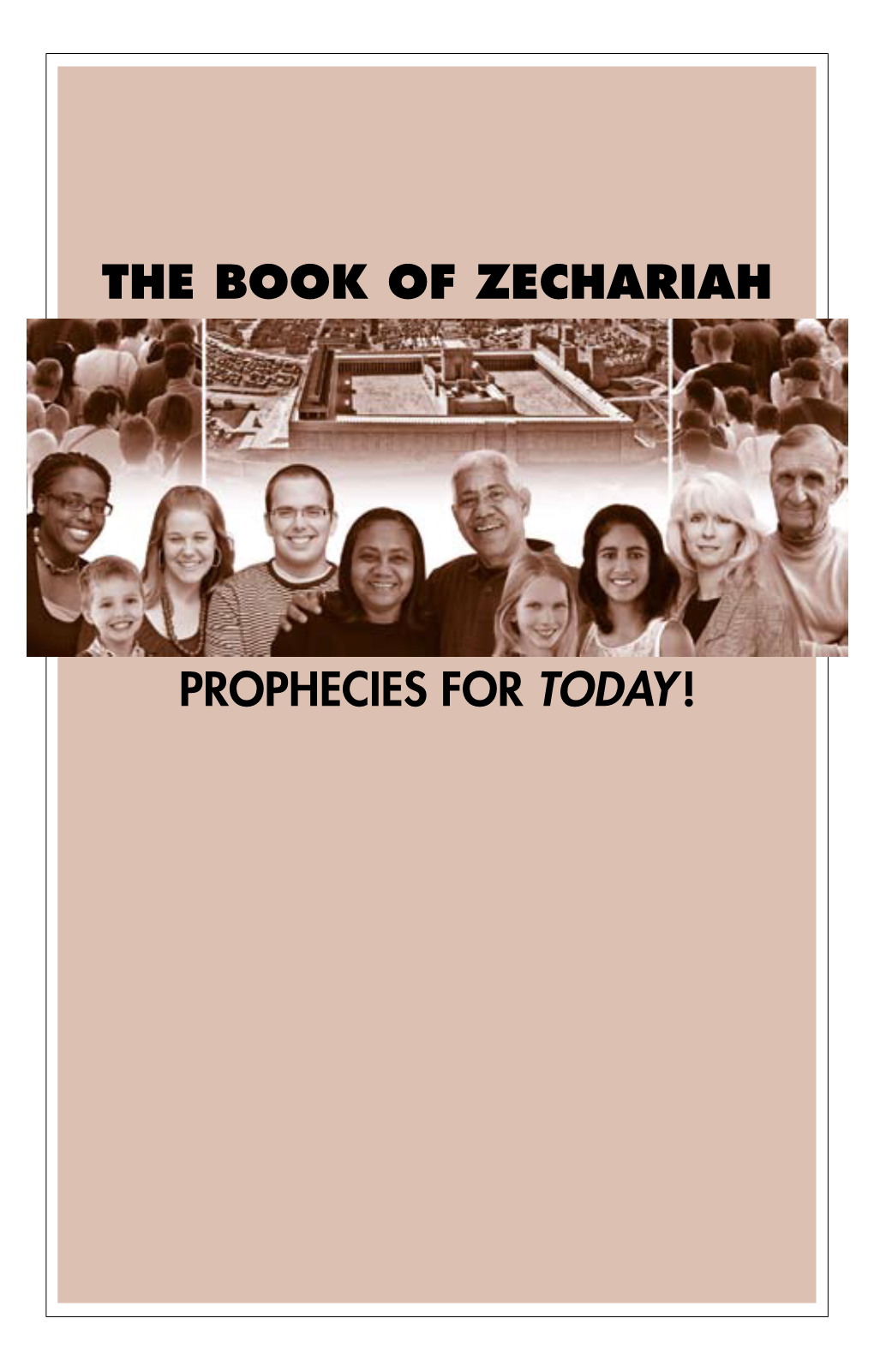 The Book of Zechariah Prophecies for Today !