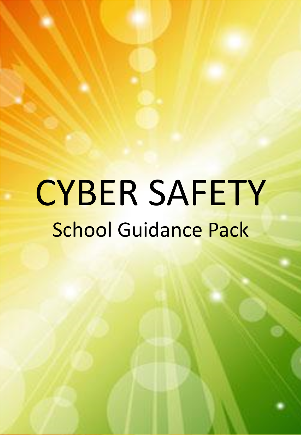 CYBER SAFETY School Guidance Pack