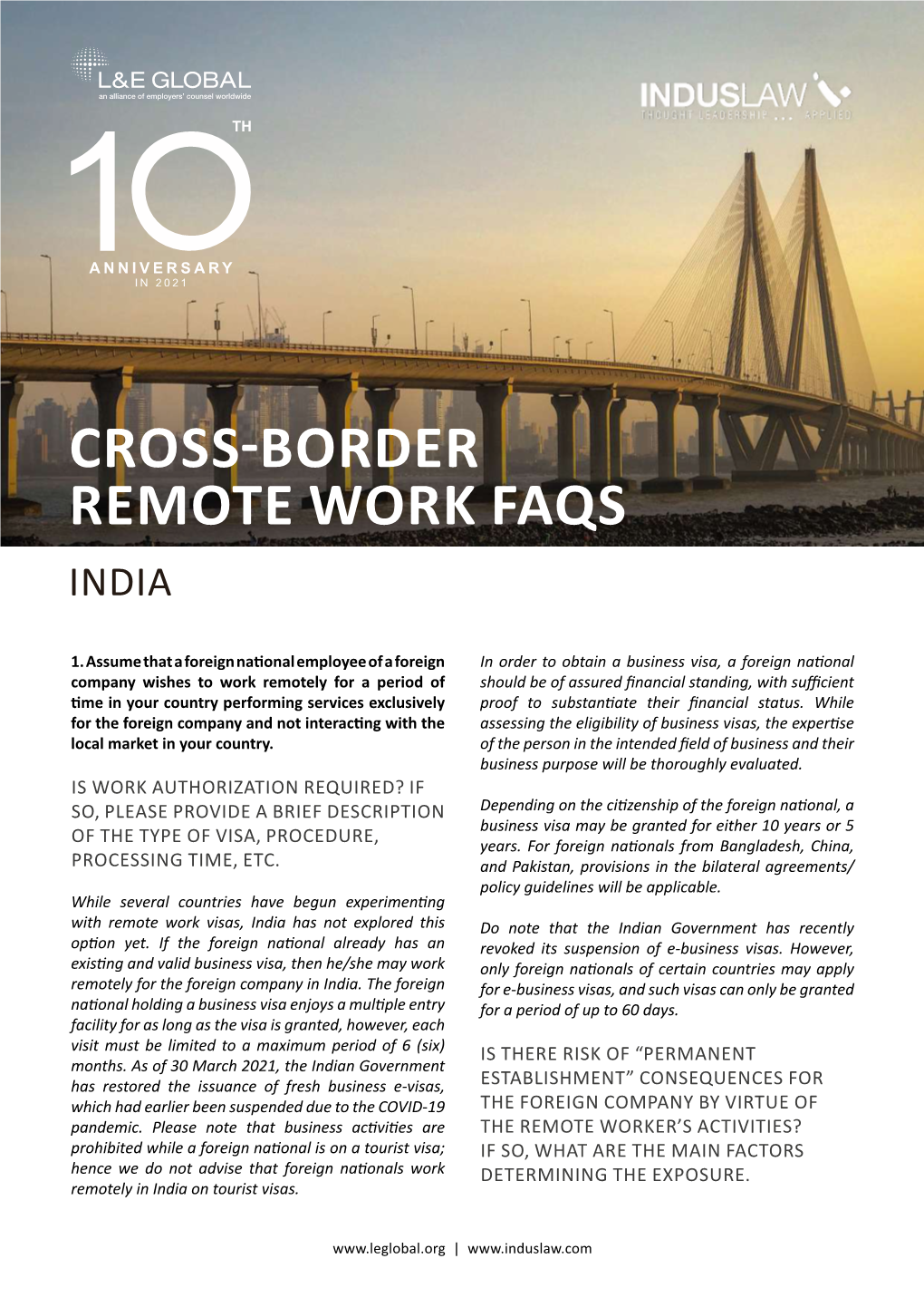 CROSS-BORDER Faqs in INDIA