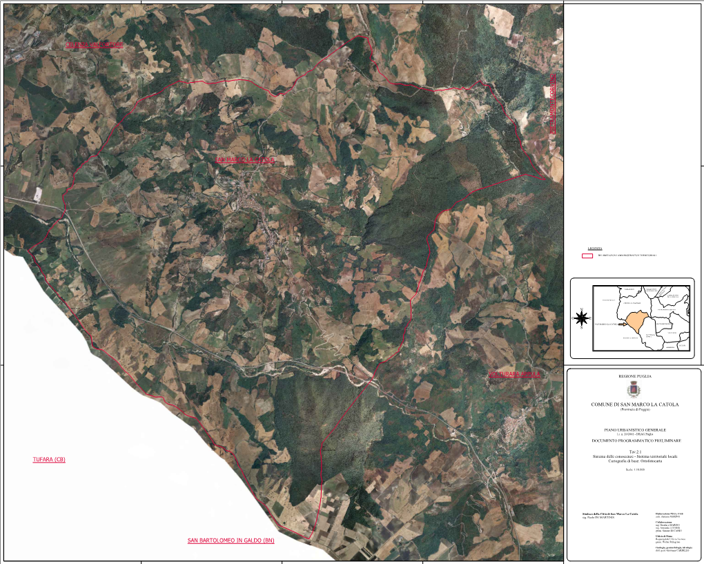 San Marco La Catola Celenza Valfortore Pietramontecorvino Volturara Appula San Bartolomeo in Galdo (Bn) Tufara (Cb)