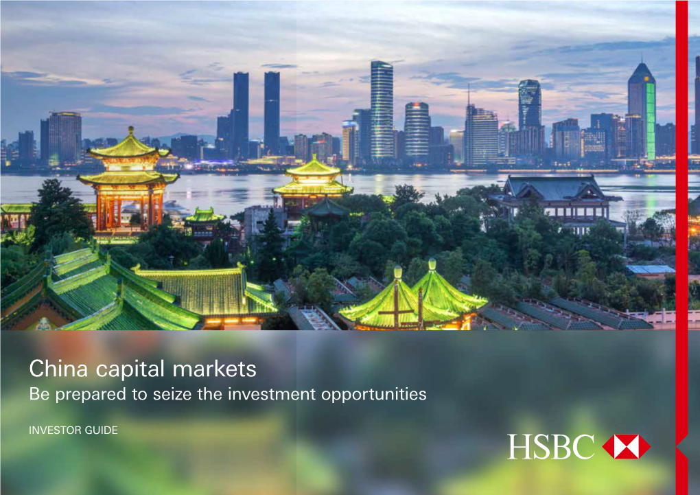 China Capital Markets Be Prepared to Seize the Investment Opportunities