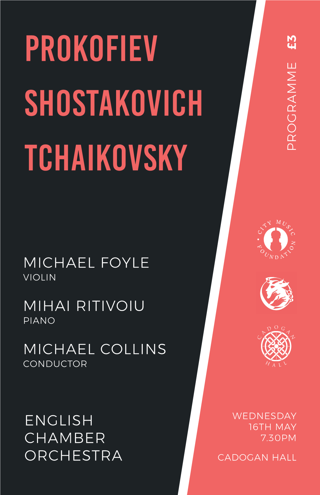 Prokofiev Shostakovich Tchaikovsky