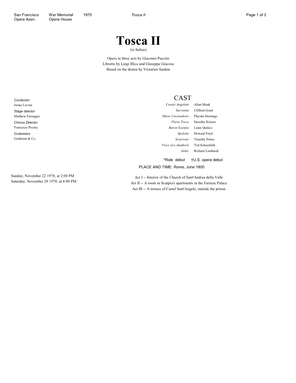 Tosca II Page 1 of 2 Opera Assn