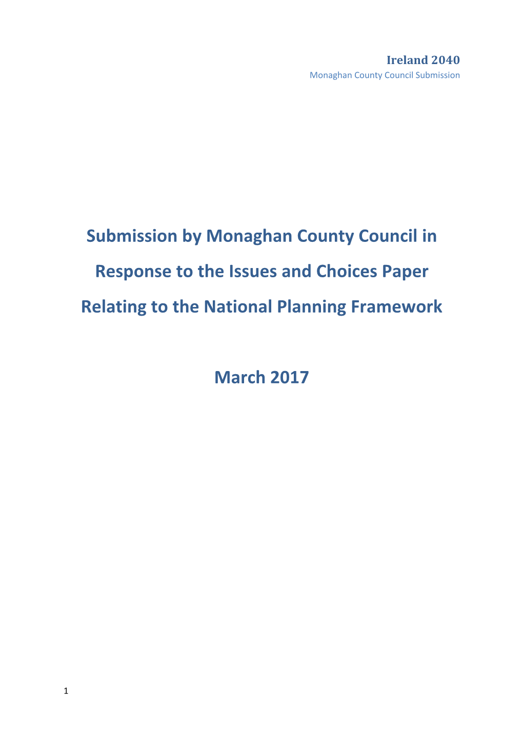 0503 Monaghan County Council