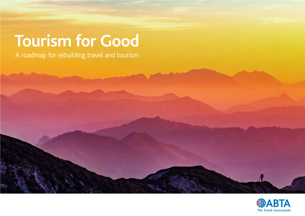 Tourism for Good