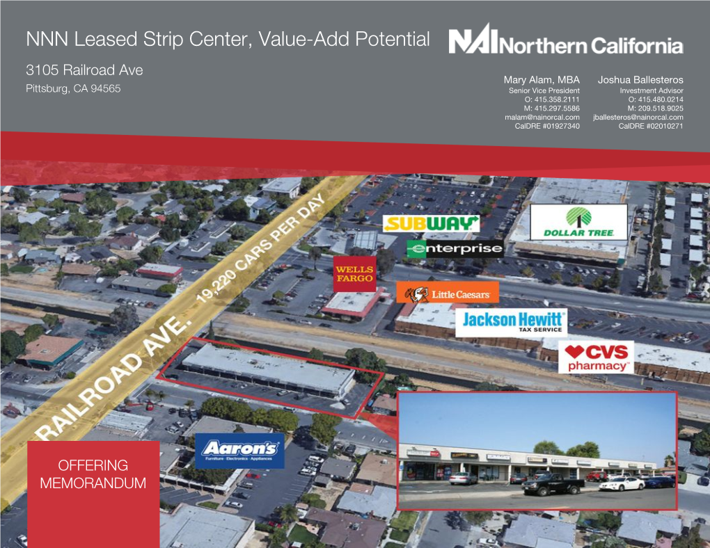 NNN Leased Strip Center, Value-Add Potential