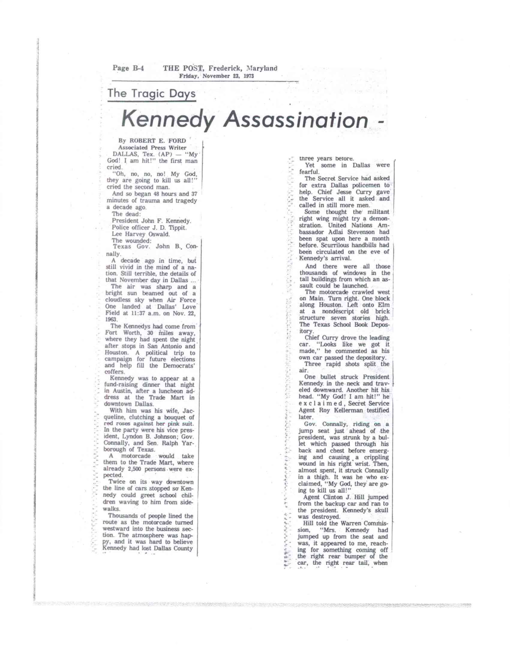 Kennedy Assassination