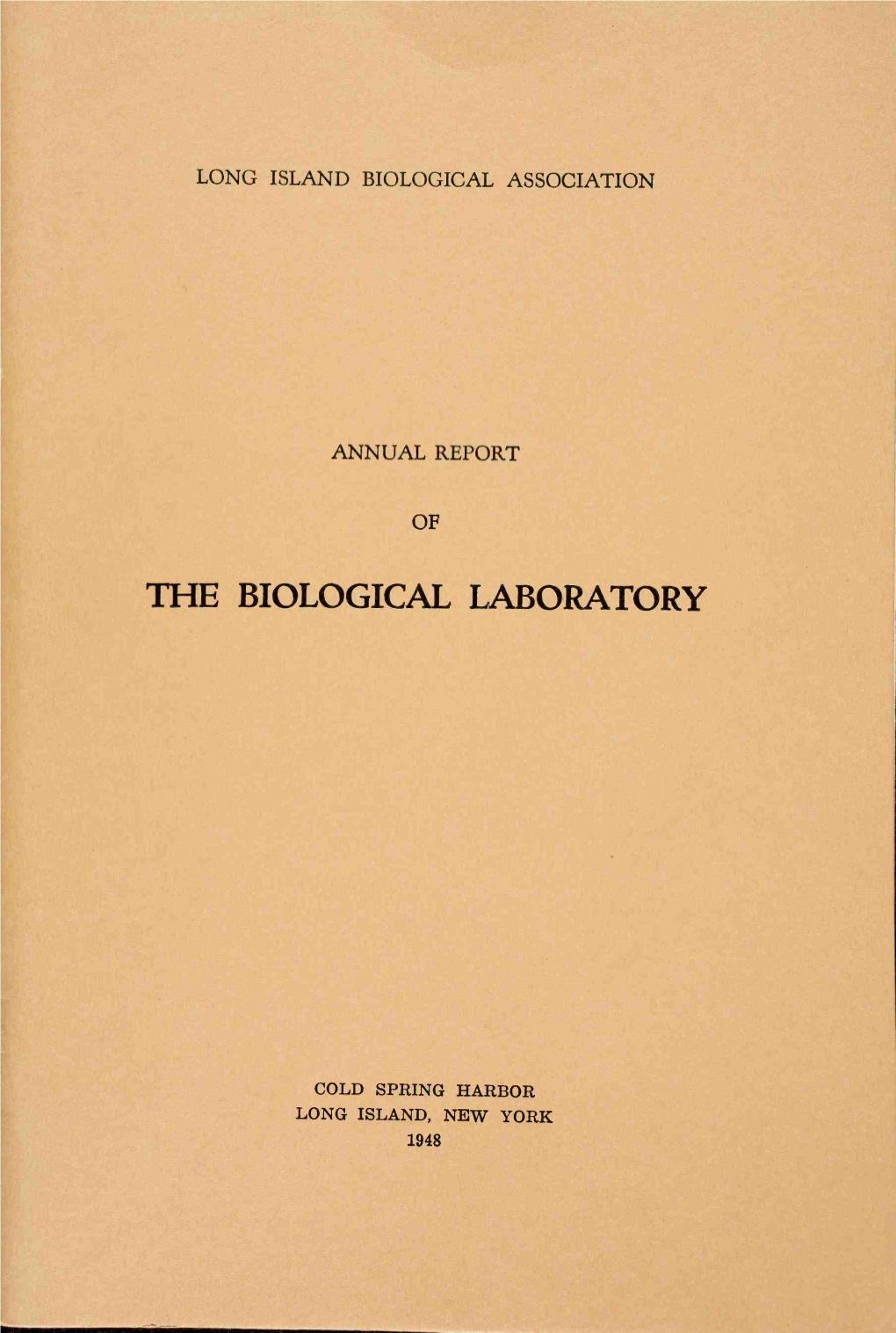 The Biological Laboratory