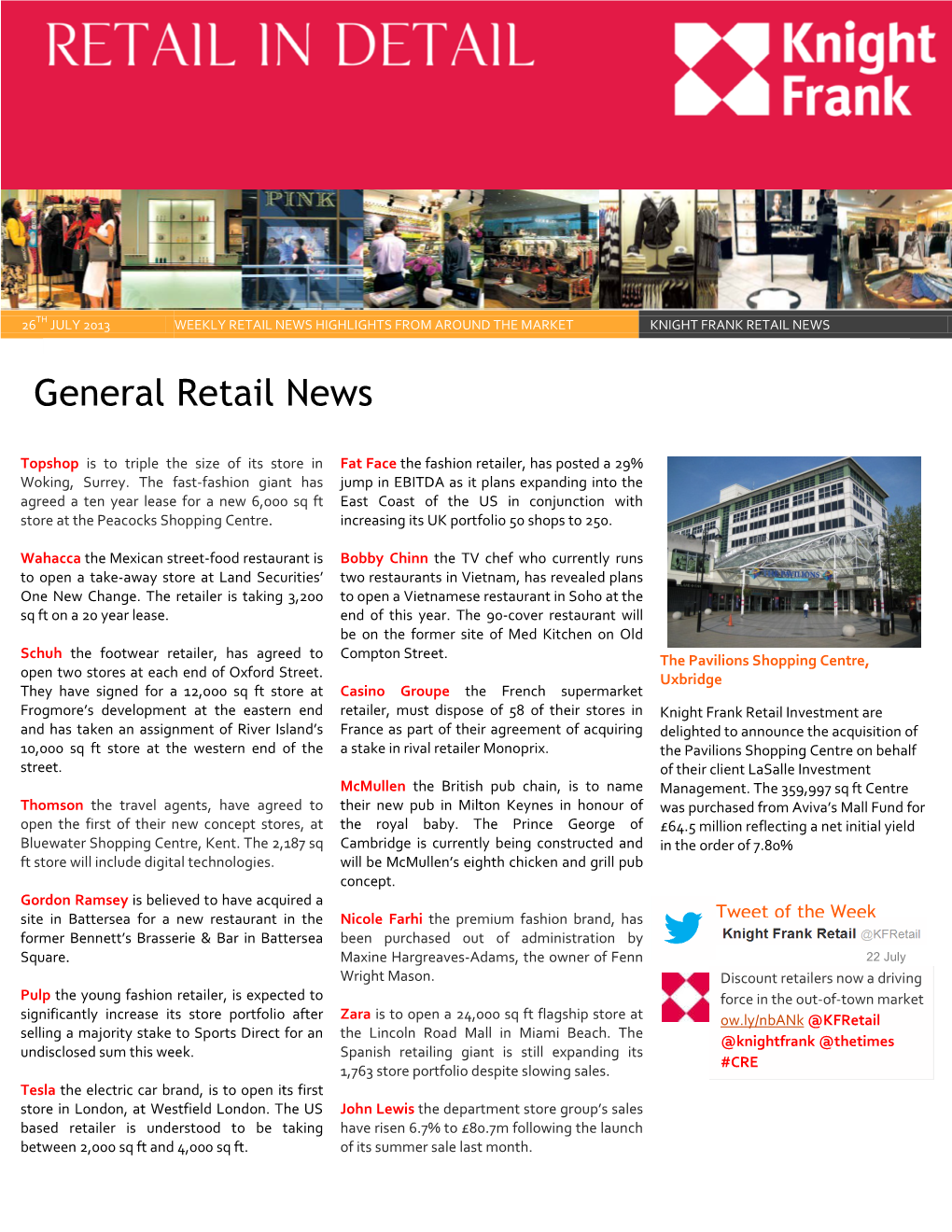 General Retail News