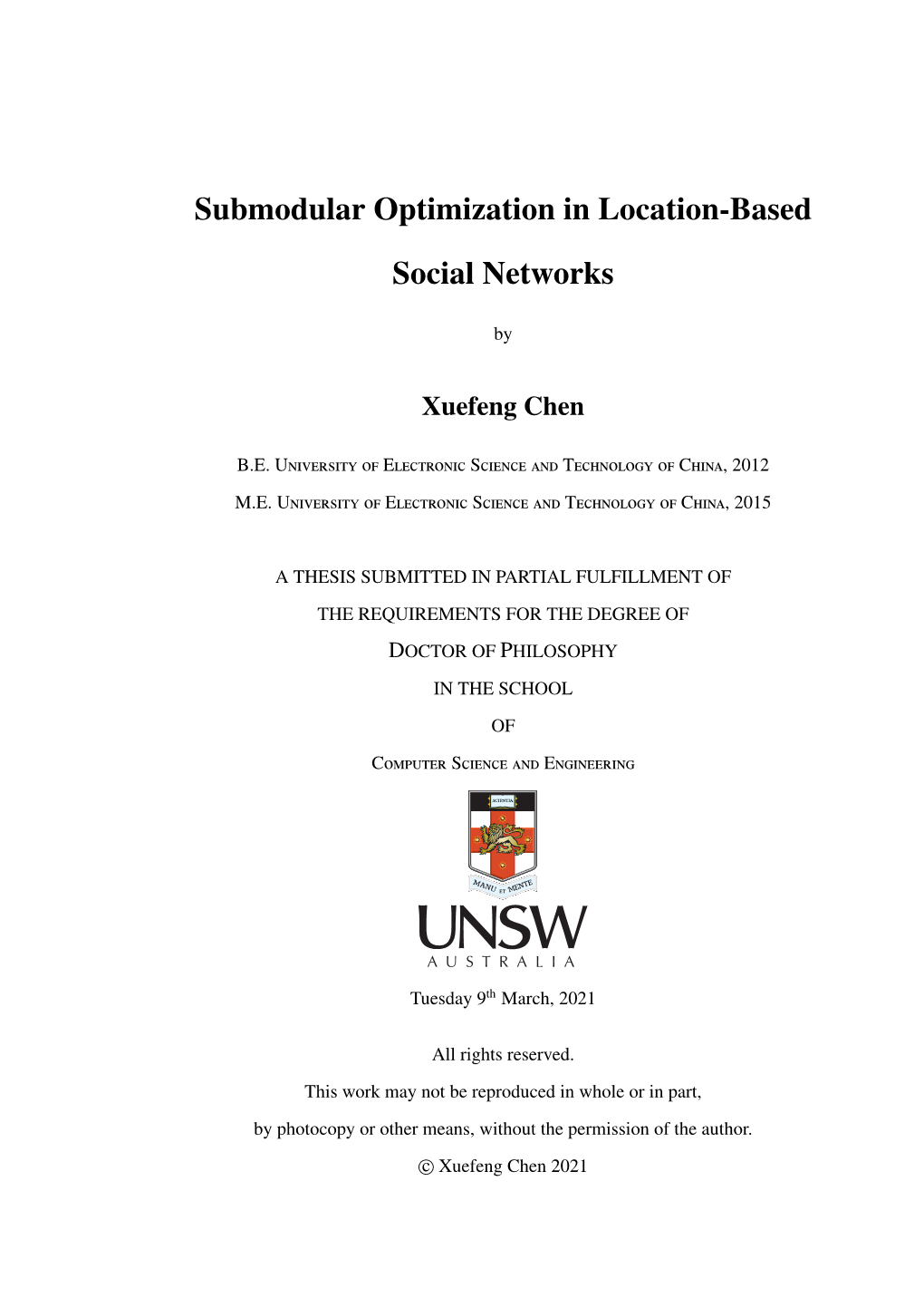 Submodular Optimization in Location-Based Social Networks