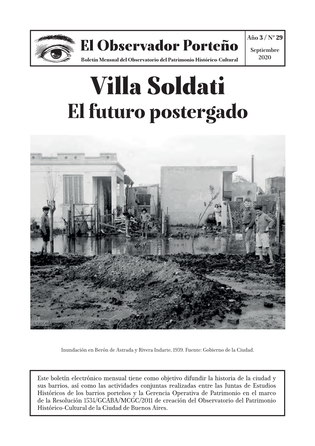 Villa Soldati El Futuro Postergado