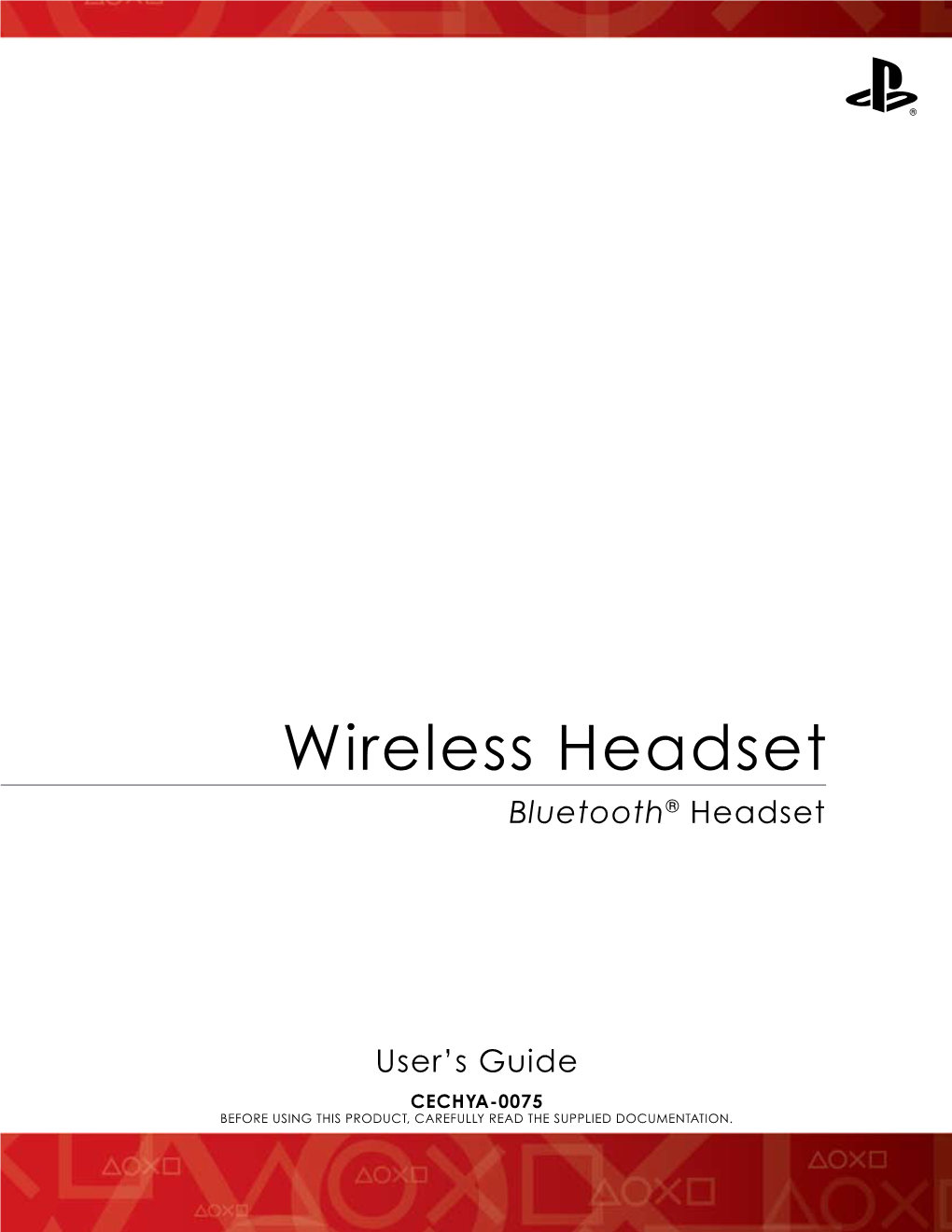 Wireless Headset Bluetooth® Headset