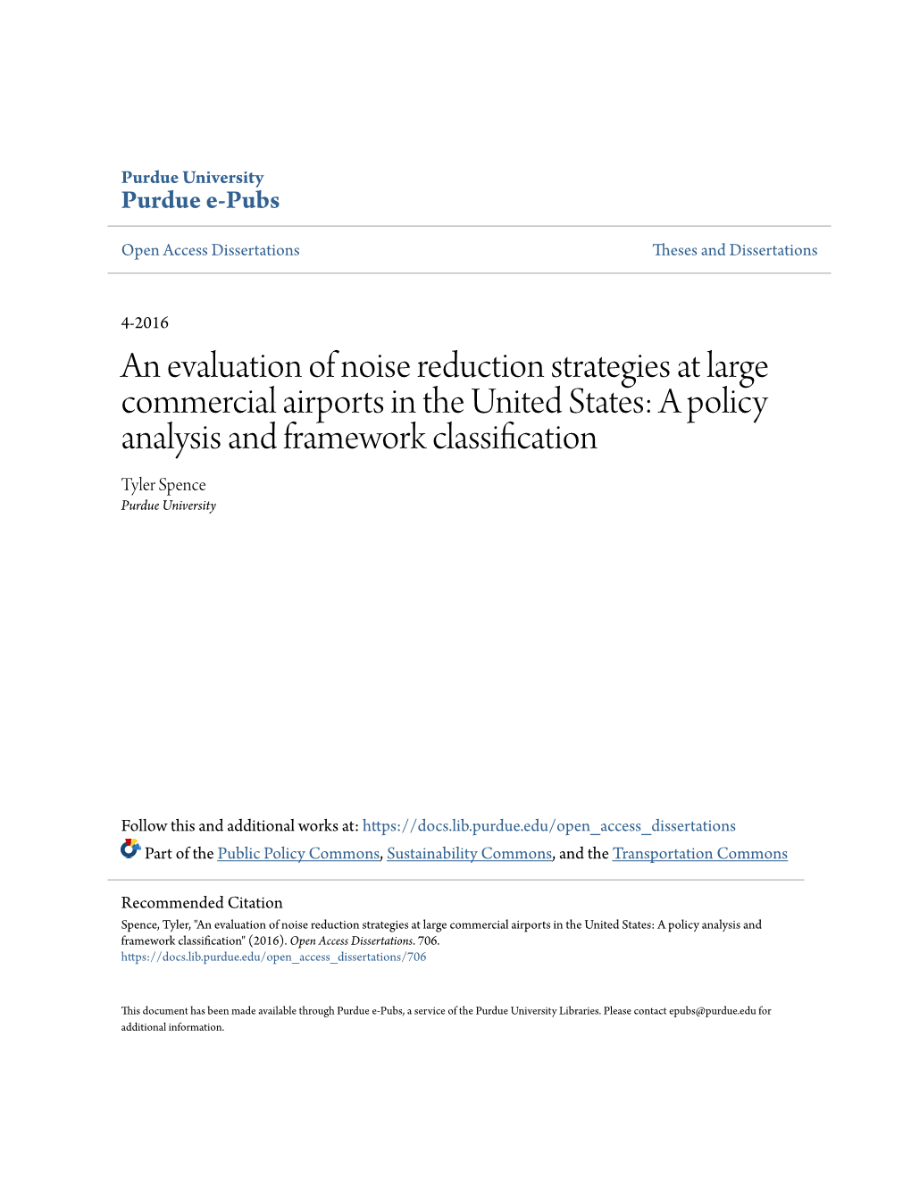 An Evaluation of Noise Reduction Strategies at Large