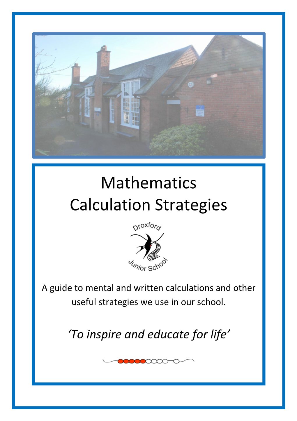 Mathematics Calculation Strategies