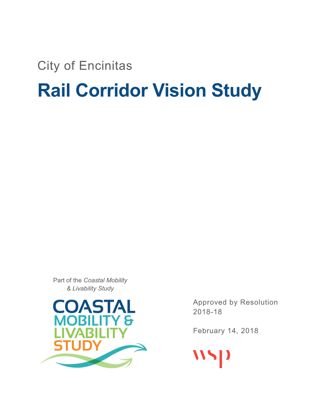 Encinitas Rail Corridor Vision Study