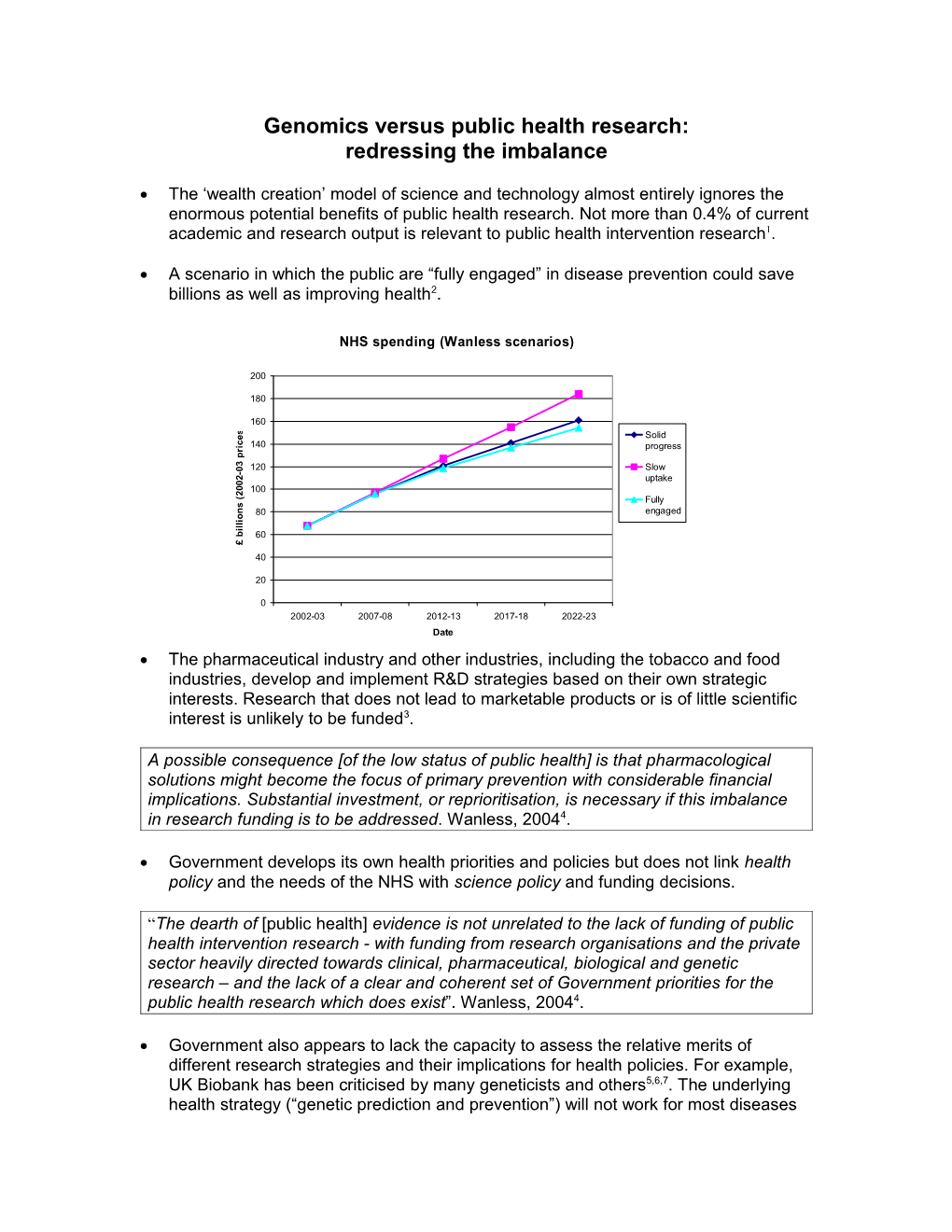 The Wealth Creation Model of Science and Technology Almost Entirely Ignores the Benefits s1