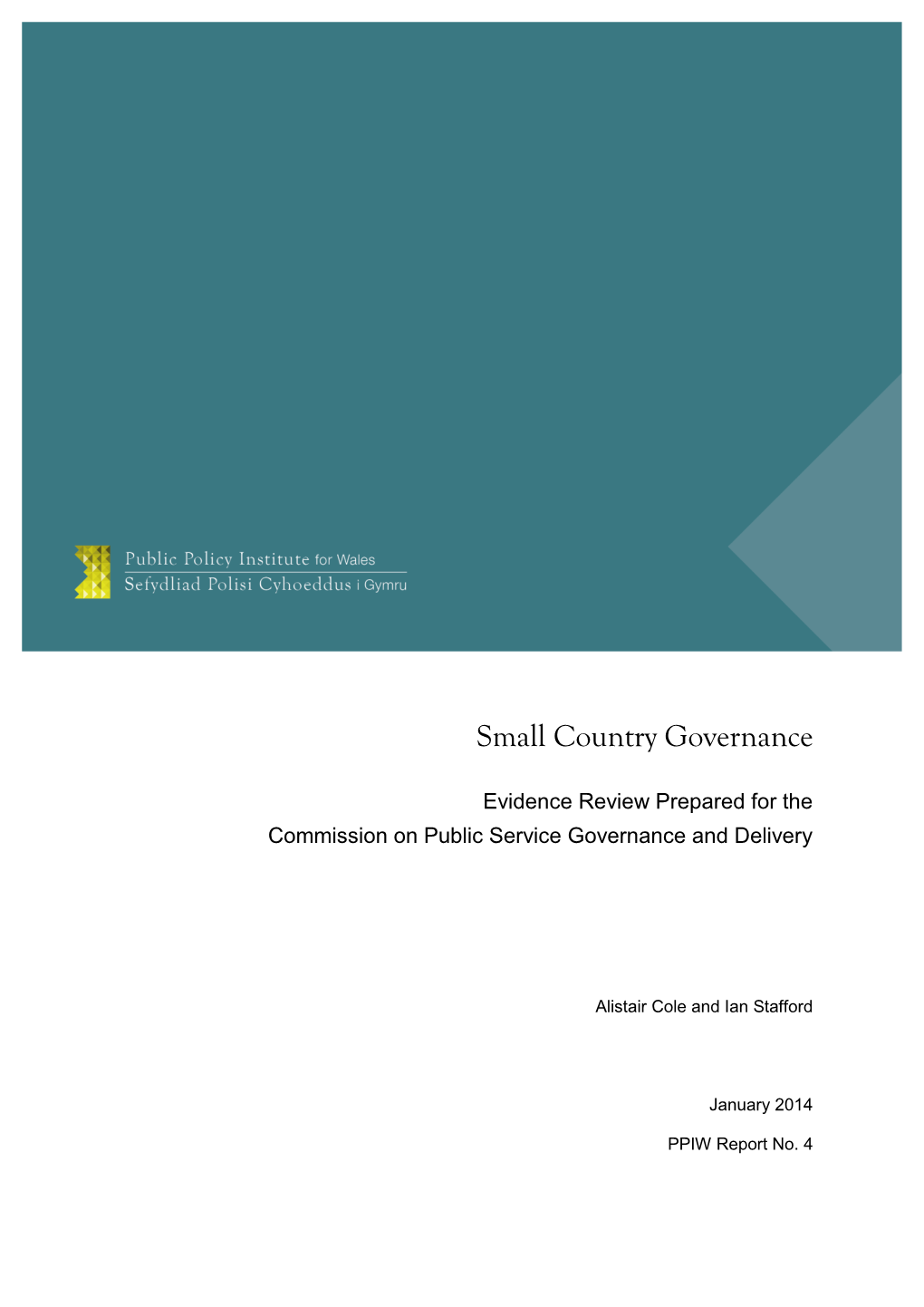 Small Country Governance