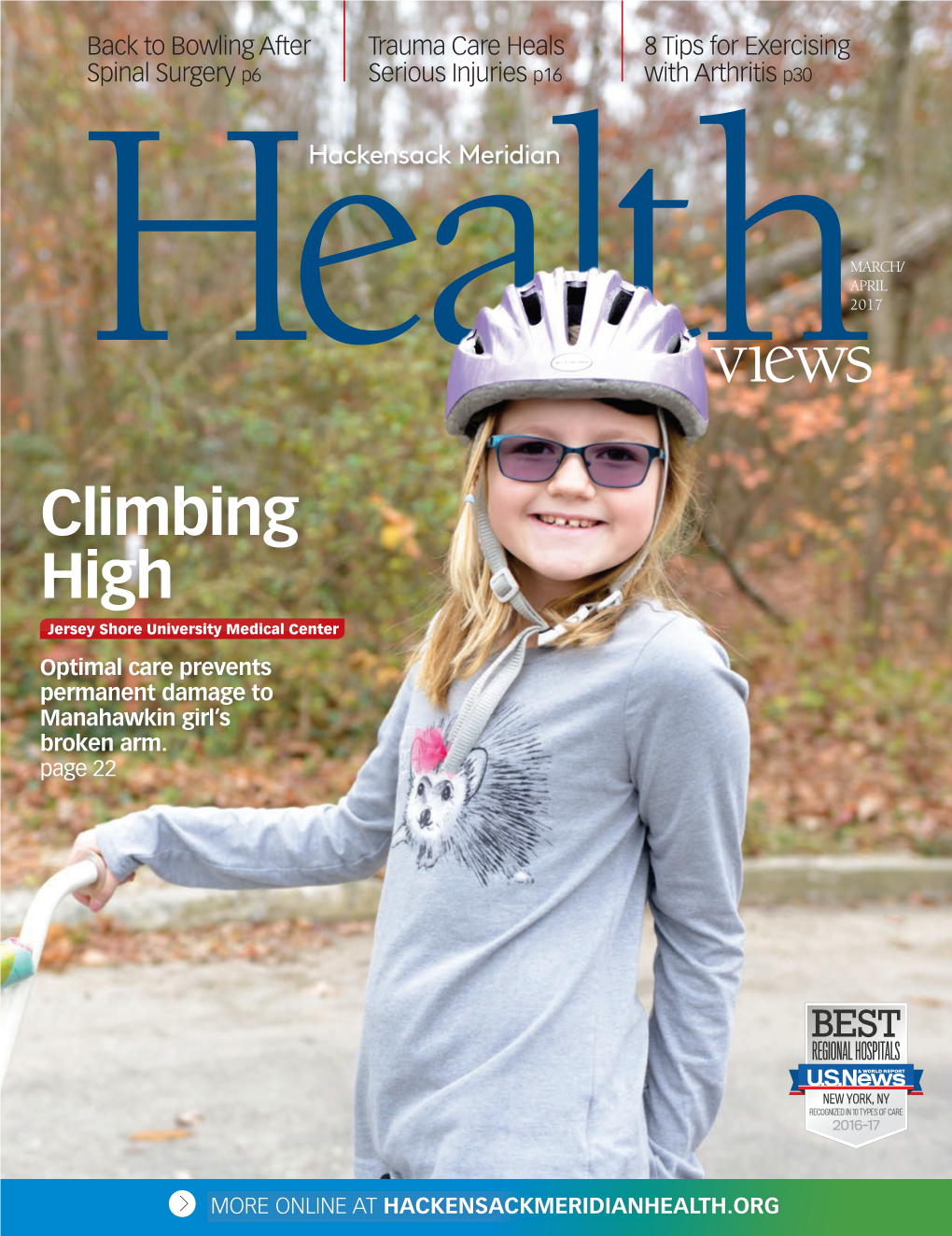 Climbing High Jersey Shore University Medical Center Optimal Care Prevents Permanent Damage to Manahawkin Girl’S Broken Arm