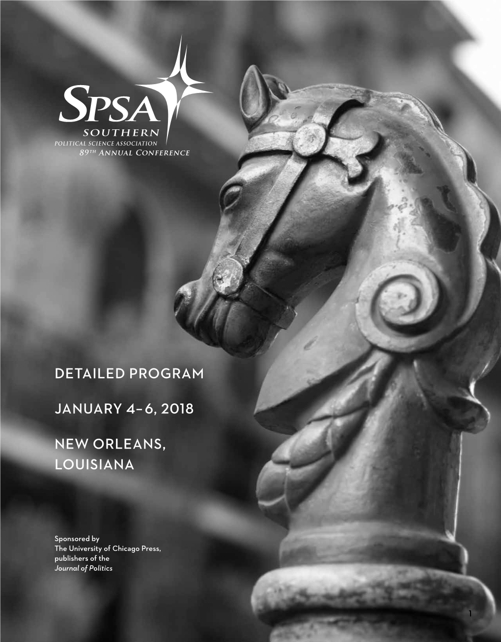 2018 SPSA Conference Program