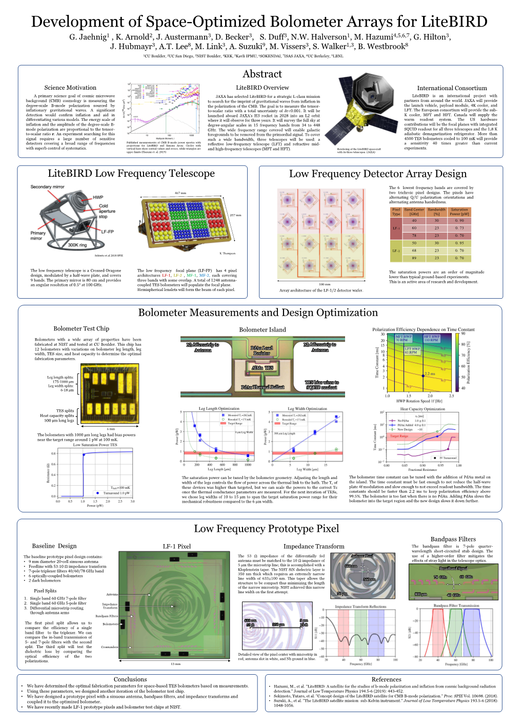 Litebird Low Frequency Telescope Low Frequency Prototype Pixel