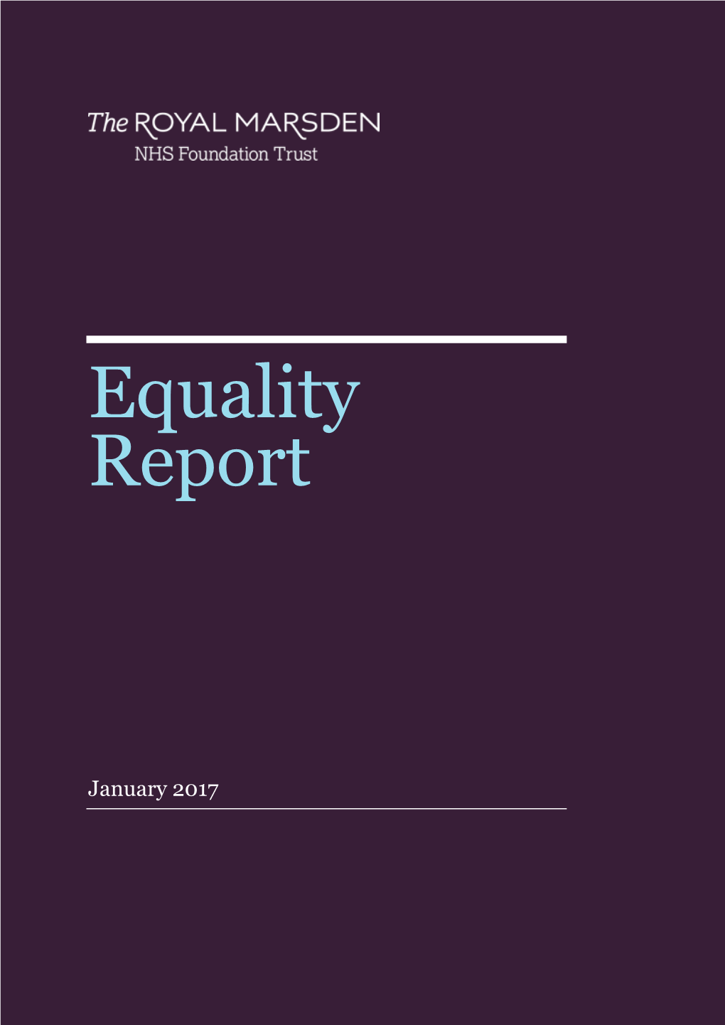 Equality Report