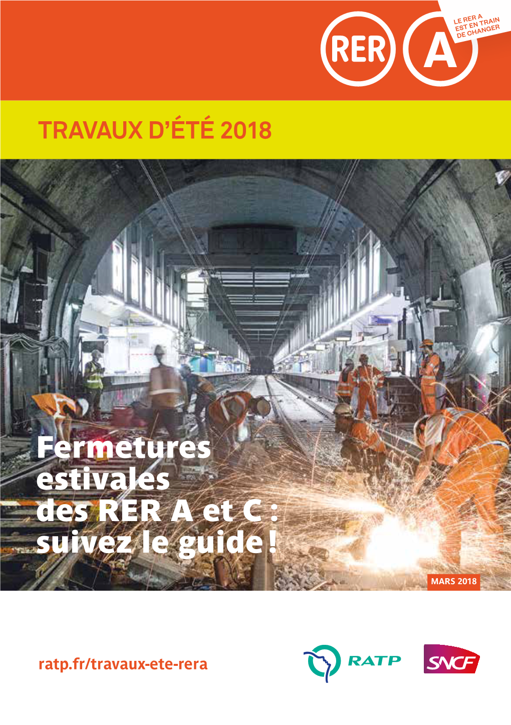 Fermetures Estivales Des RER a Et C : Suivez Le Guide !