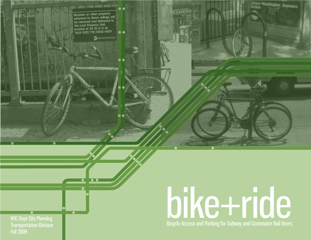 Bicycle Access and Parking for Subway & Commuter