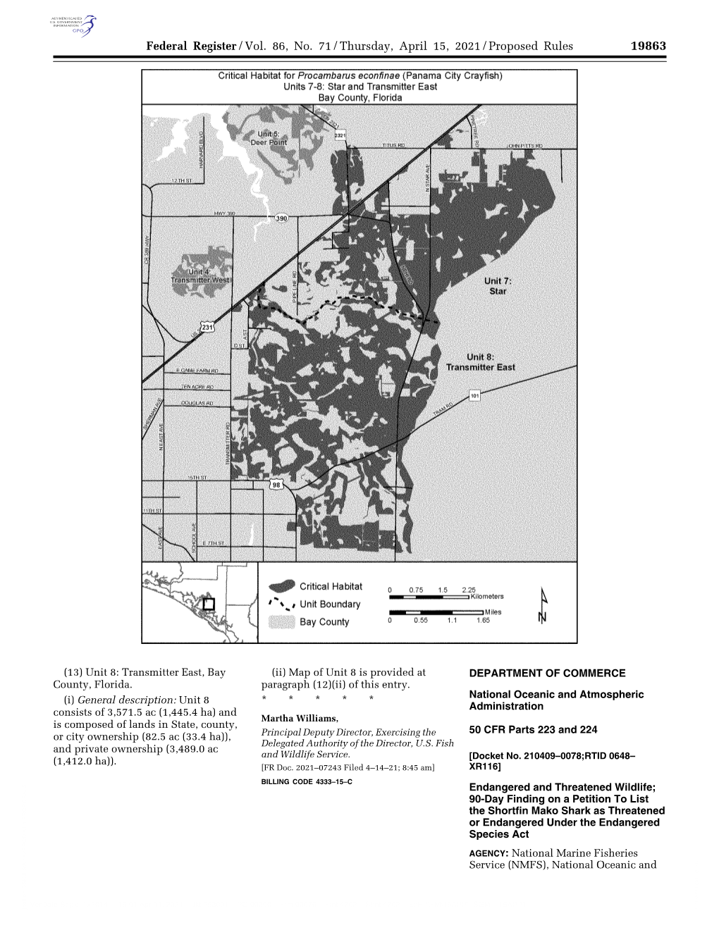 Federal Register/Vol. 86, No. 71/Thursday, April 15, 2021