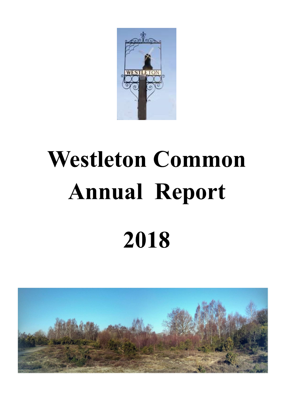 Westleton Common Annual Report 2018
