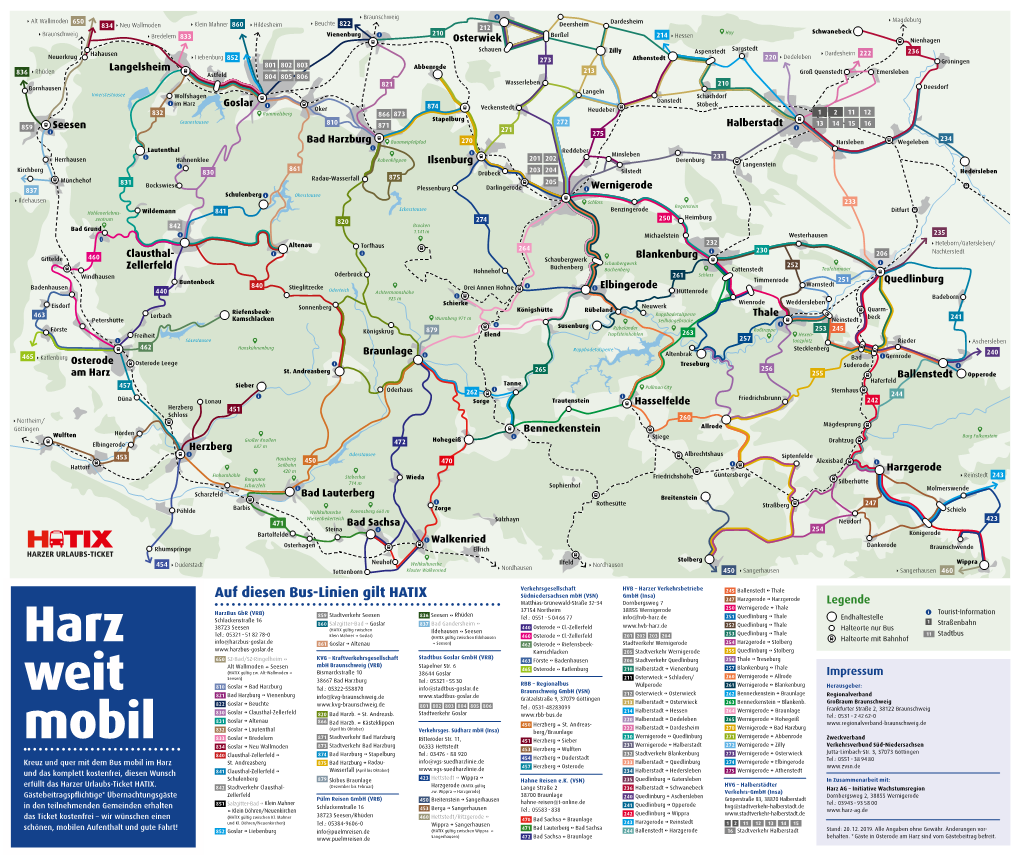 Auf Diesen Bus-Linien Gilt HATIX