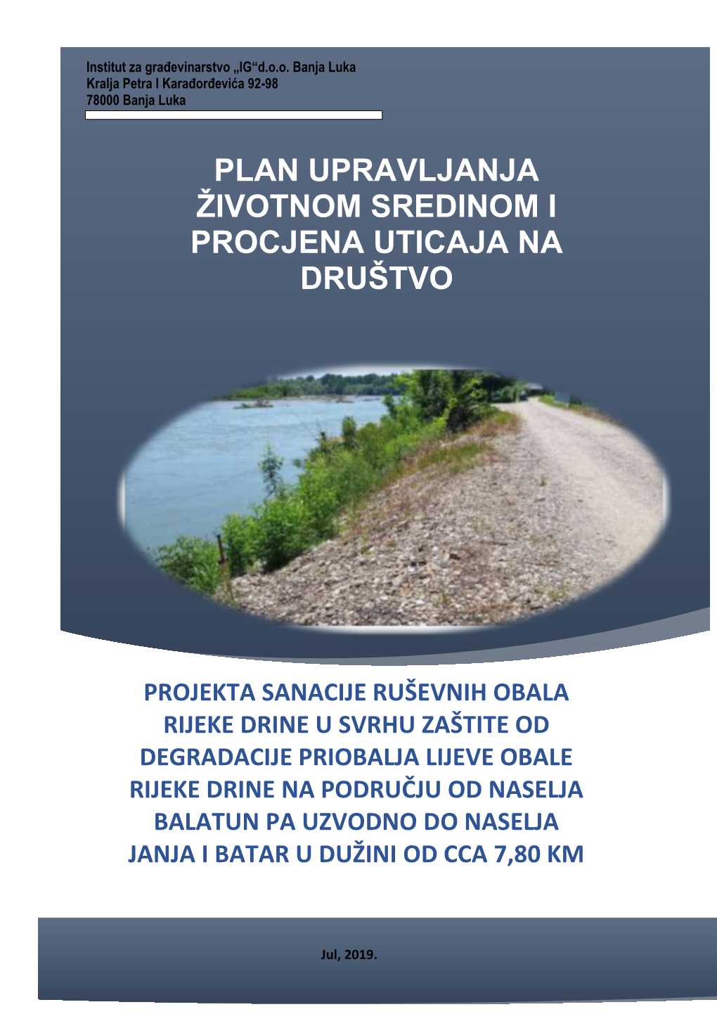 Procjena Uticaja Na Životnu Sredinu Sa Planom