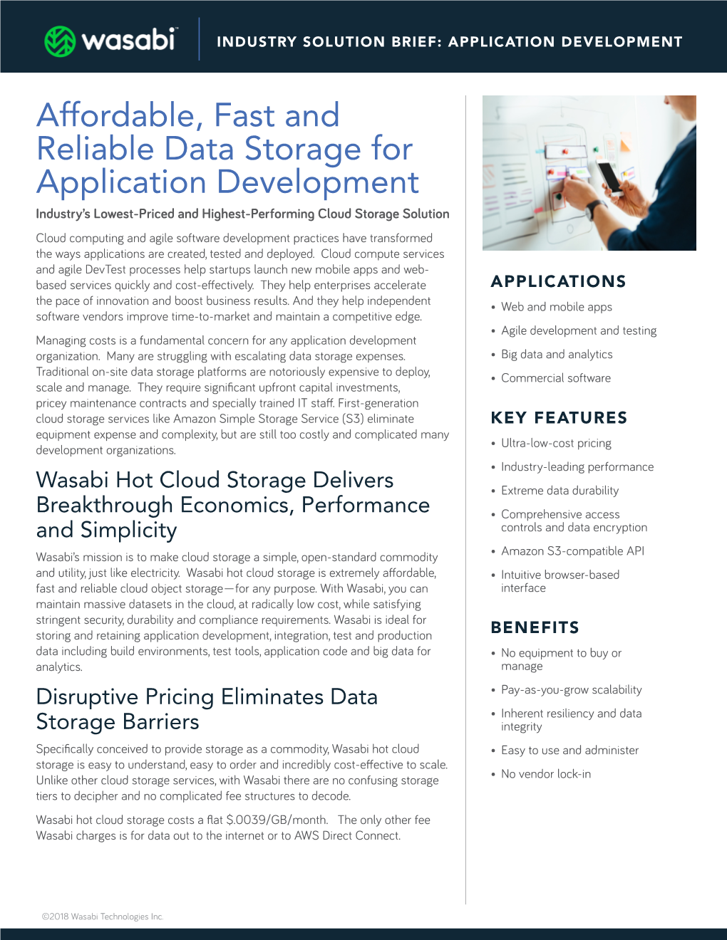 Affordable, Fast and Reliable Data Storage For