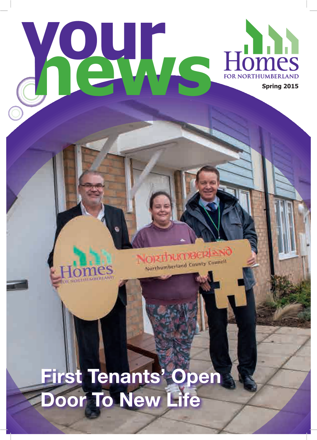 First Tenants' Open Door to New Life