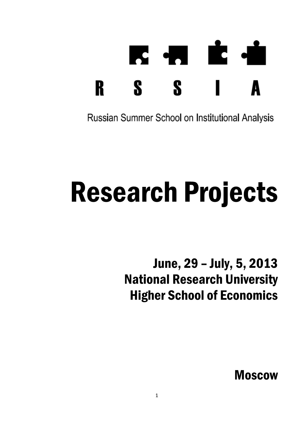 Research Projects