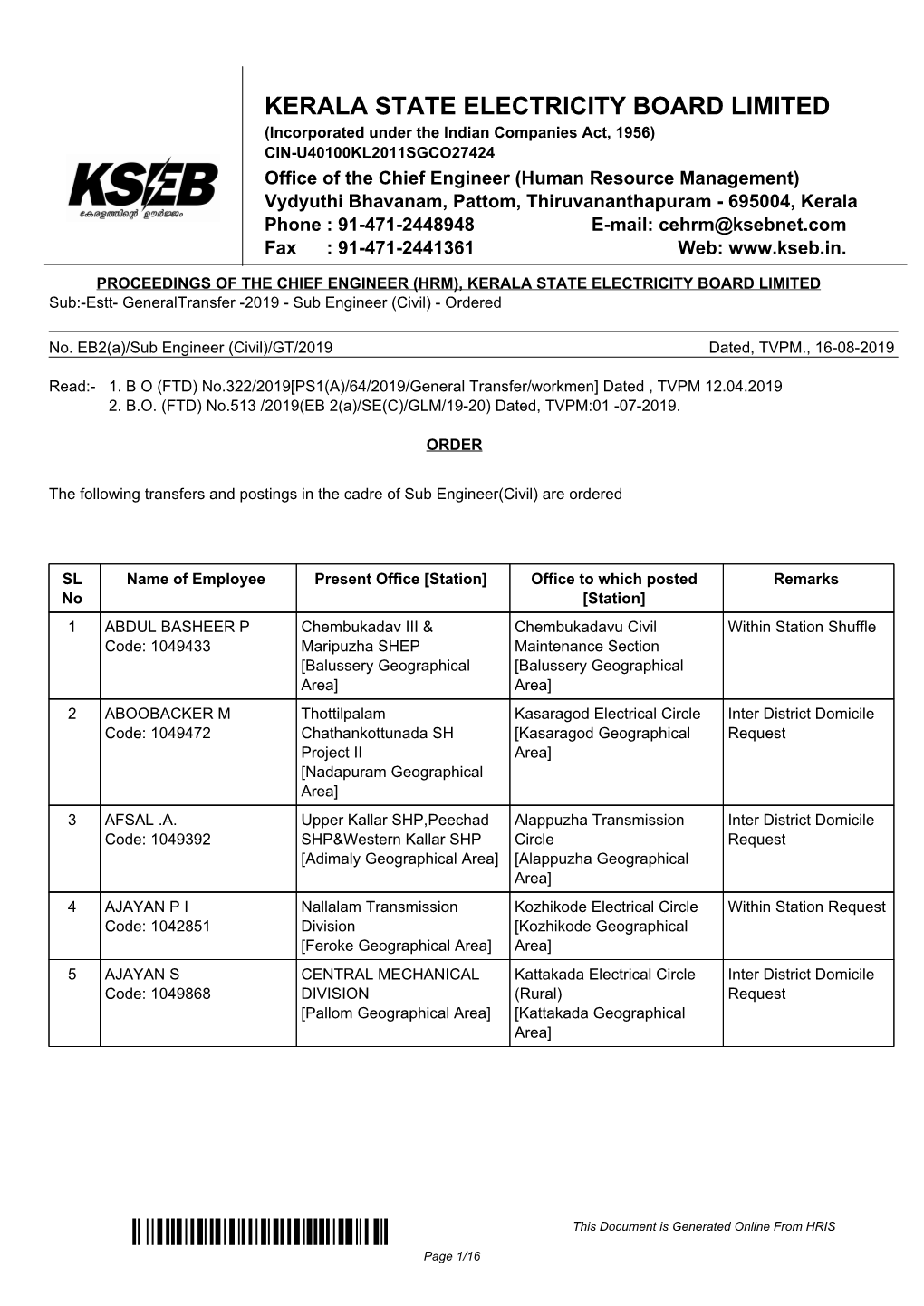 Document Edit Form