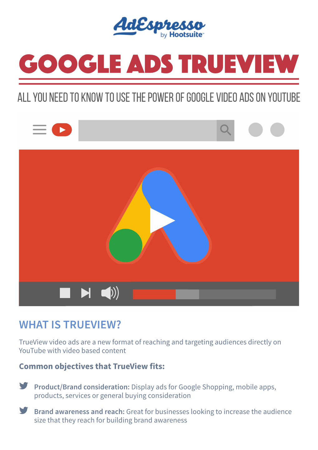 GOOGLE ADS Trueview