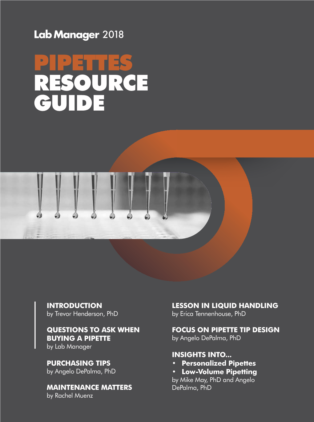 Pipettes Resource Guide 2018 Pipettes Resource Guide