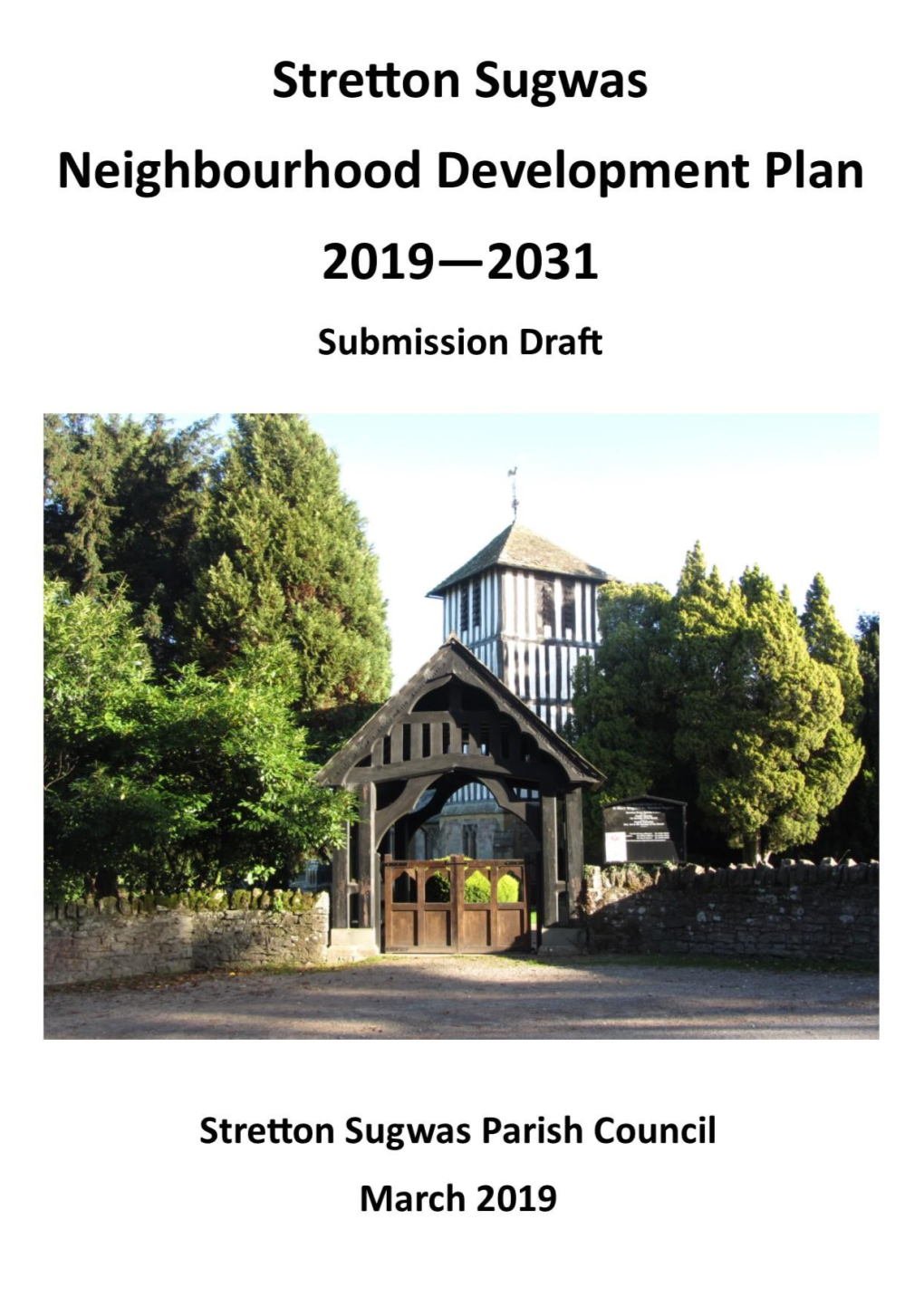 Stretton Sugwas Neighbourhood Plan April 2019