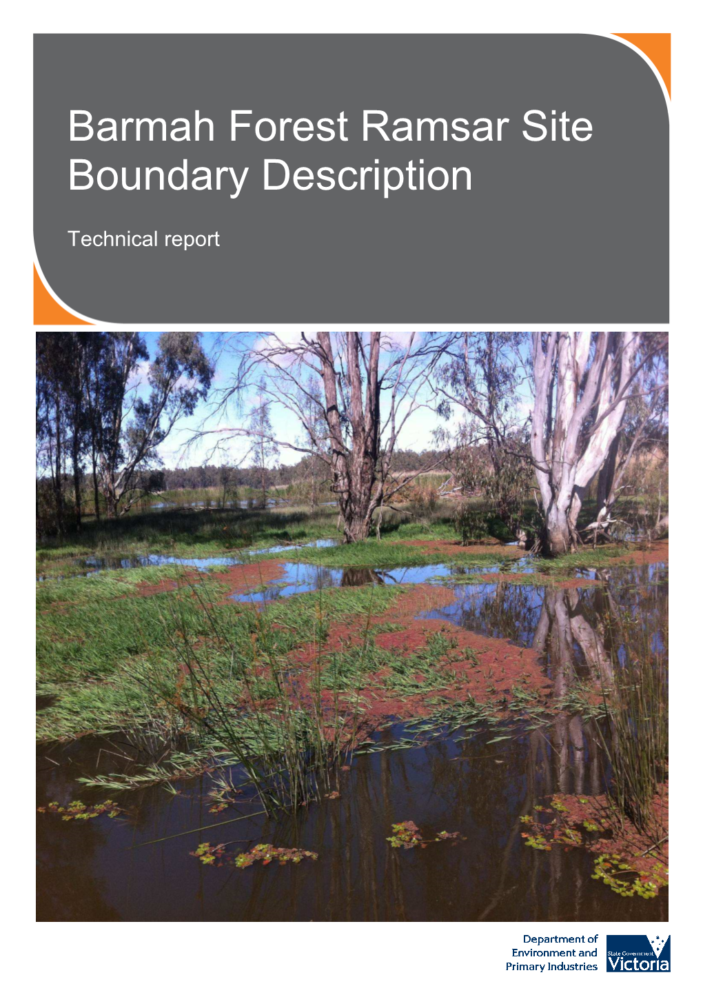 Barmah Forest Ramsar Site Boundary Description