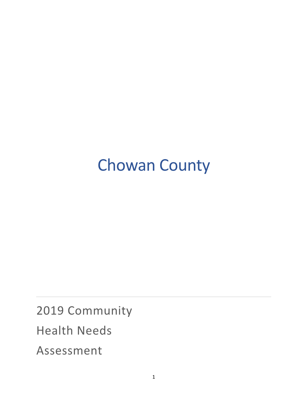 Chowan County