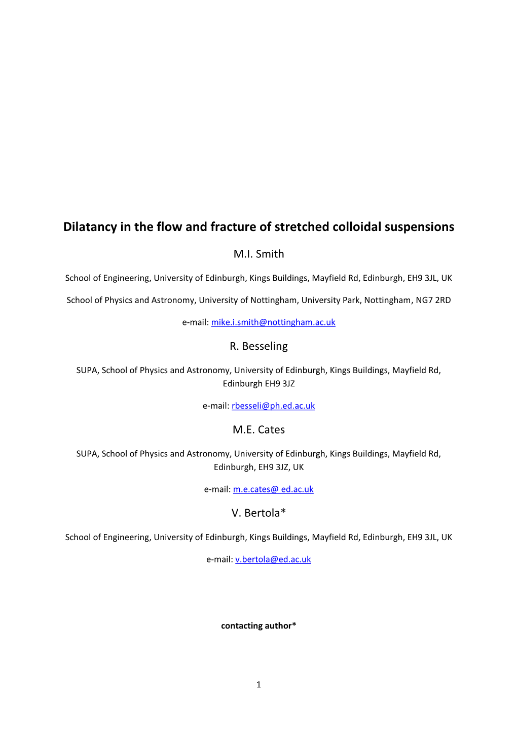 Dilatancy in the Flow and Fracture of Stretched Colloidal Suspensions