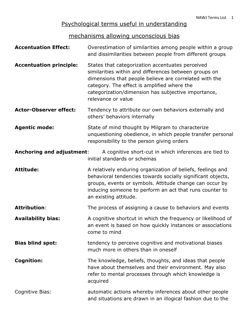 Nawj Psych Terms